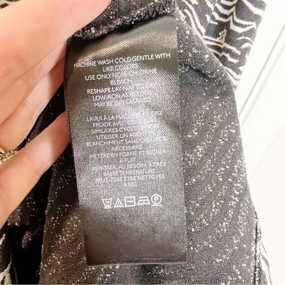 Anthropologie Puff-Sleeved Jacquard Midi Dress Size XL - Picture 8 of 12